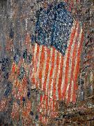 Childe Hassam, Flags on the Waldorf